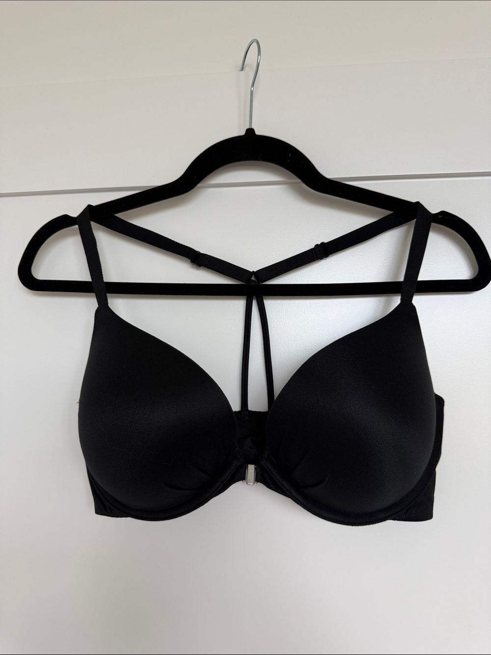 Victoria's Secret Black Strappy Push-Up Bra